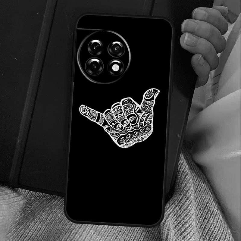 Surfer Surf Hang Loose Shaka Case For OnePlus 13R 12R 10R 13T 10T 8T 15 13 12 11 Nord CE 4 3 2 Lite N20 N30 Nord 5 Cover