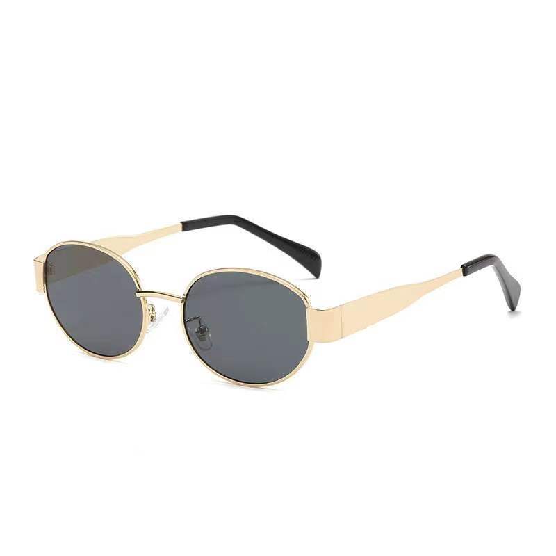 VIP Exclusive New European and American Trend Street Photography Retro Literary Sunglasses Modern Charm Sunglasses