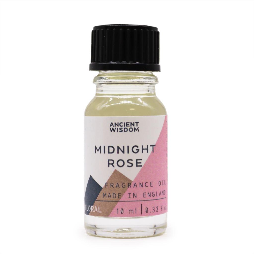 6x Midnight Rose Fragrance Oil 10ml