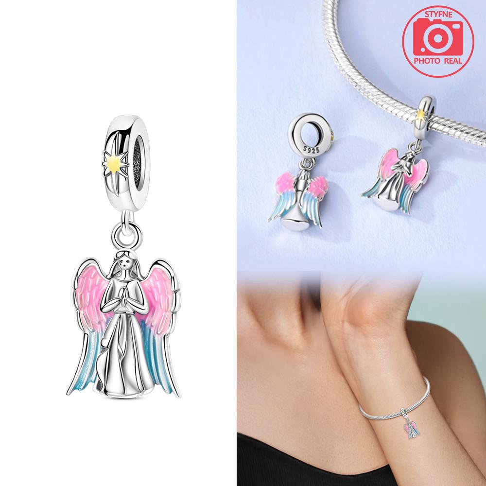 Kupferfarbene Gebetshand-Anhänger Kupferfarbene Charm-Perlen Passend für Original-Charms Armband-Perlen Für Damen Schmuckherstellung Geschenke