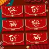 6Pcs Vietnamese 2027 Goat Year Chinese Spring Festival Red Envelopes New Year Money Pockets Wedding Gifts Hongbao