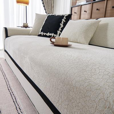 Shiny Chenille Sofa Cushion Universal In All Seasons New High-End Seat Cushion Backrest Non-Slip Cover Cloth Towel