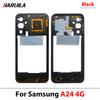 Top For Samsung A06 5G A16 5G A24 4G Housing Middle Frame Middle Frame Bezel Plate Replacement Parts With Side Key