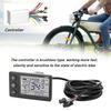 Controler Bicicletă Electrică 24V~36V 350W Fără Perii Controler E-bike cu Afișaj LCD Controler Biciclete Trotinetă