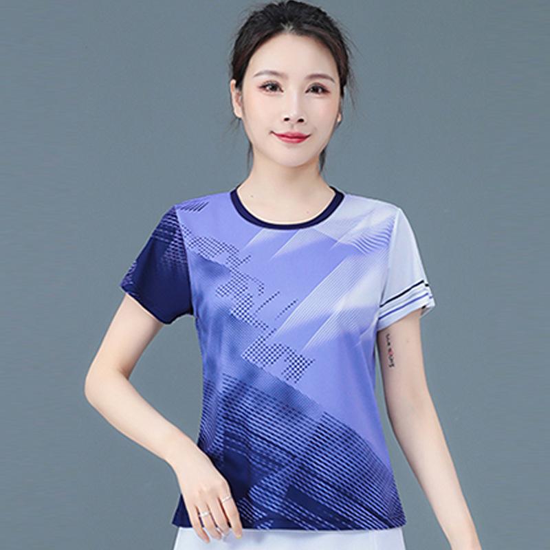 Men s and Women s Summer Quick-Dry Sportswear Set: Short Sleeve & Shorts for Tennis, Golf, and Trendy Couples XL