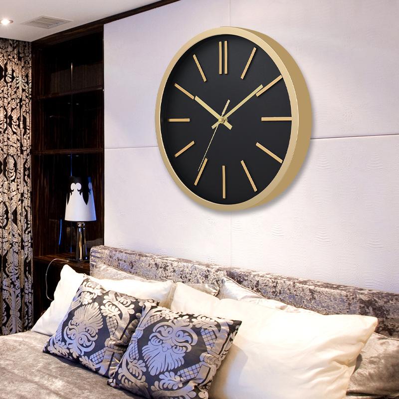12 Inch 30CM Silent Wall Clock, Creative and Fashionable, Three-dimensional Digital Minimalist Clock for Home Living Room