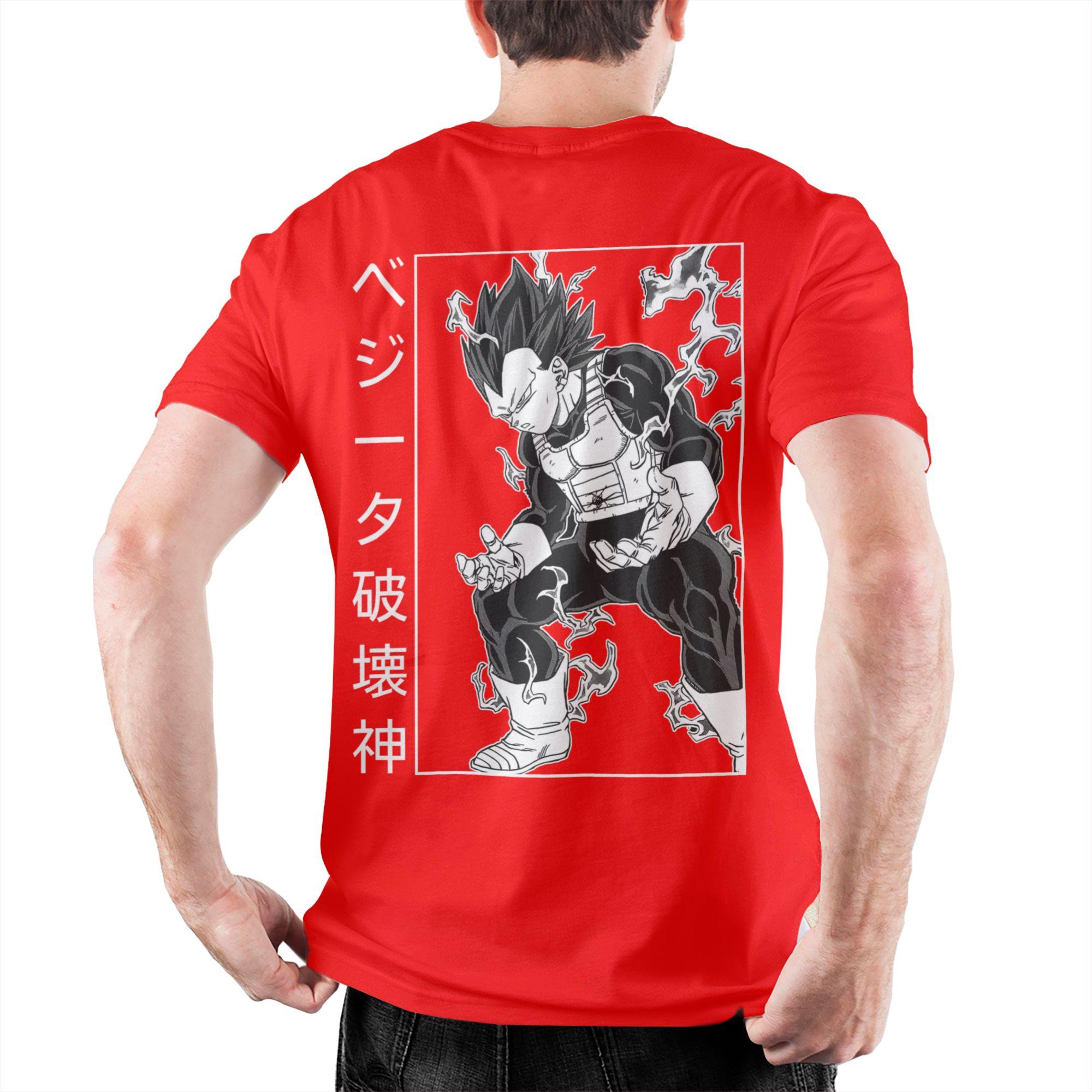 

Mens TShirts ultra ego saiyan DDragon Ball Funny 100 Cotton Tee Shirt Short Sleeve T Shirts Crewneck Clothing Classic M