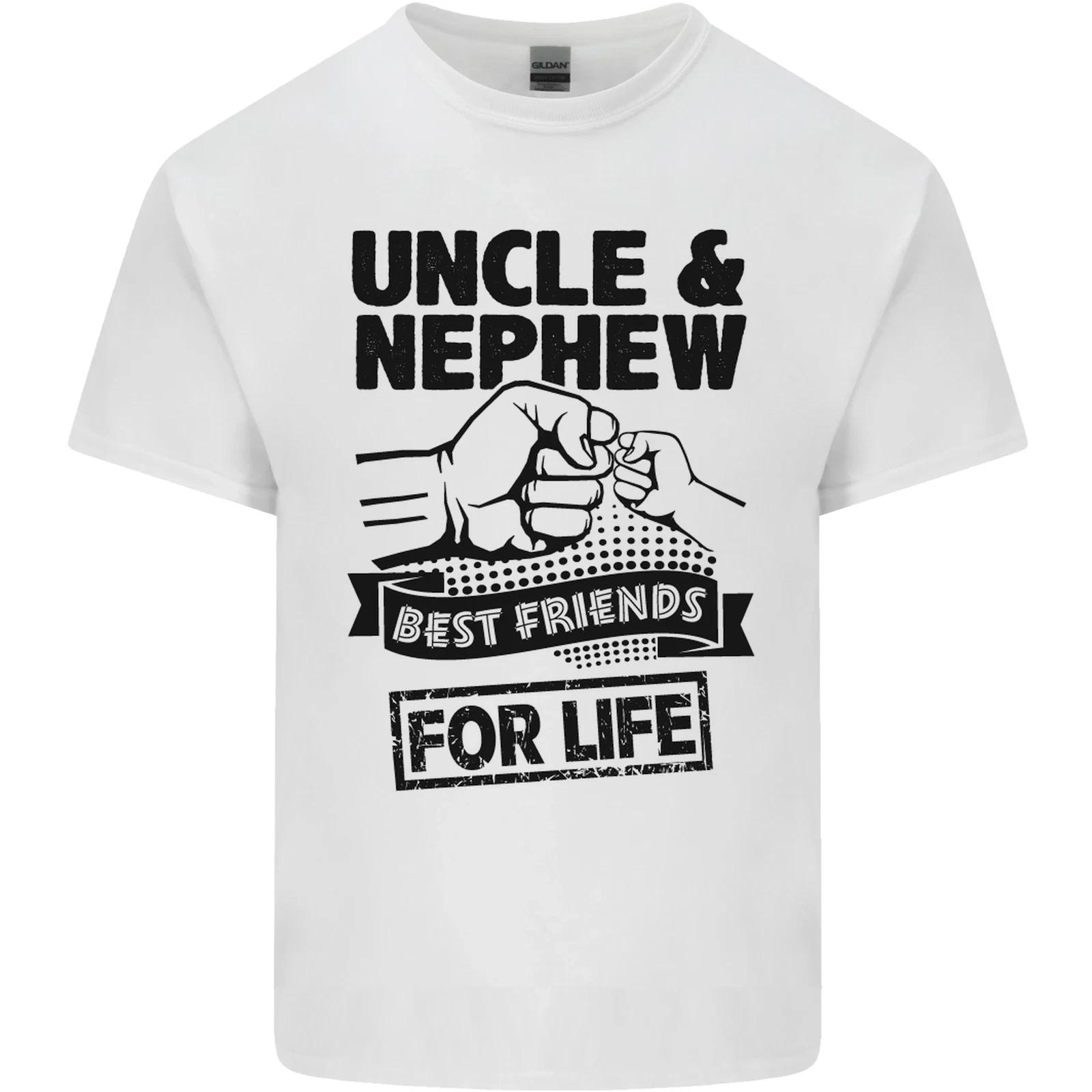 Uncle & Nephew Best Friends Uncles Day Kids T-Shirt Childrens 2XL