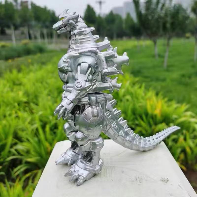 24cm Godzilla King of Monsters Runaway Mechanical Red lotus Planet Godzilla Action Figure Collection Model Toy Kid Birthday Gift