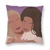 Swarla Together Coronation Street Pillowcase Polyester Linen Velvet Pattern Decor Pillow Case Bed Cushion Cover Wholesale X