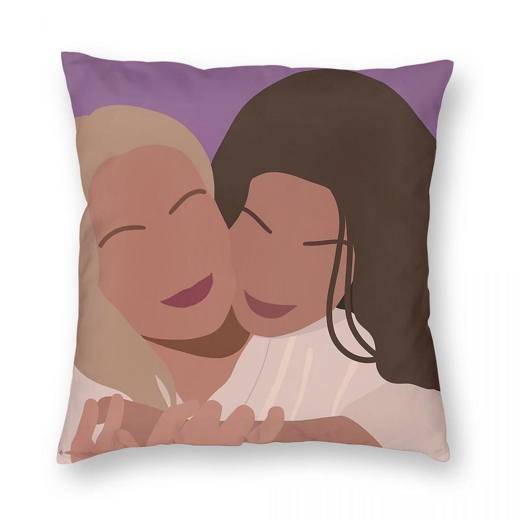 Swarla Together Coronation Street Pillowcase Polyester Linen Velvet Pattern Decor Pillow Case Bed Cushion Cover Wholesale X