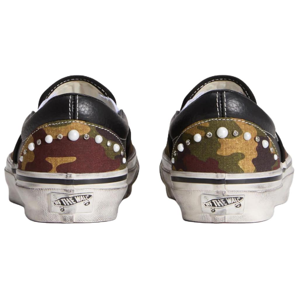 Vans Premium Classic Slip-On Pearlized 'Camo Black' Men's VN000D9PCAK