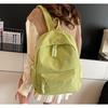 High Capacity Corduroy Solid Color Student Sweet School Bags  Simplicity Traveling Outside Versatile Fashi Backpack