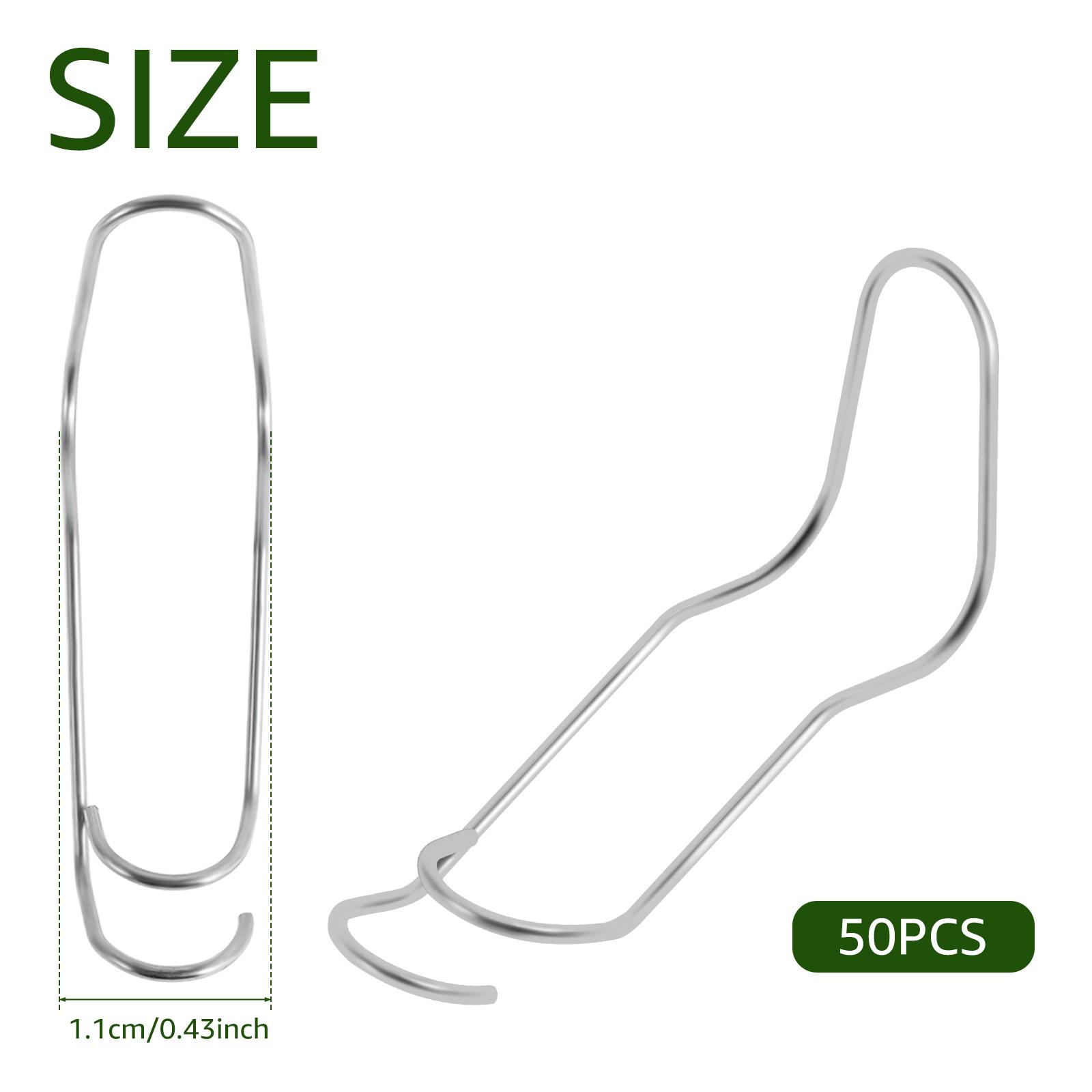 

50Pcs Plant Trellis Connecting Buckles 11/16/20mm Plant Climbing Connector Clip Fixing Hook for Garden Plants Vegetable Grape