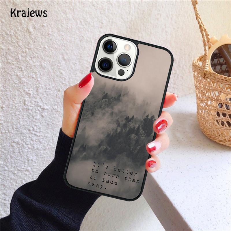 Mlha mlhavé hory Coque Měkký Kryt na Telefon Pro iPhone 14 XR X XS Max 5S 6S 7 8 Plus SE 2020 11 12 13 Pro Max Mini Kryt na Telefon