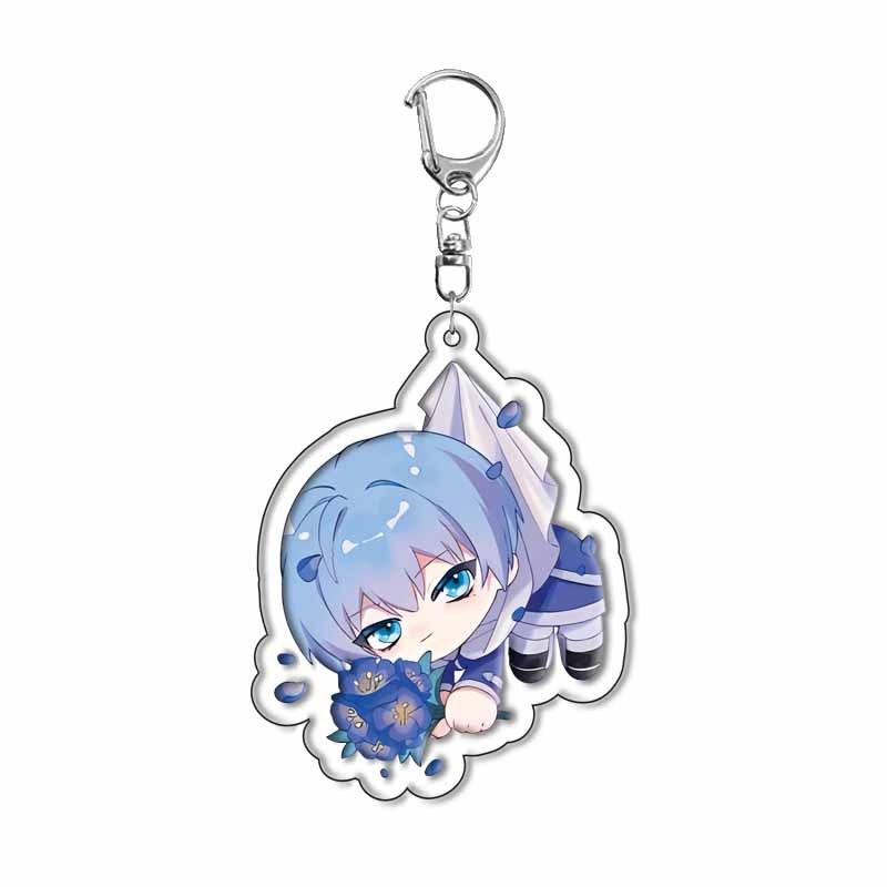 

Anime Key Ring Acrylic Key Ring Hanging Keychain Anime Merchandise Souvenir Gift Keychain for Fans of Frieren Beyond Journey s Premium Quality 55mm