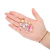 20Pcs Acrylic Spaced Beads Transparent Candy Heart Shape Beads Handmade For DIY Necklace Earrings Jewelry Making Accessories