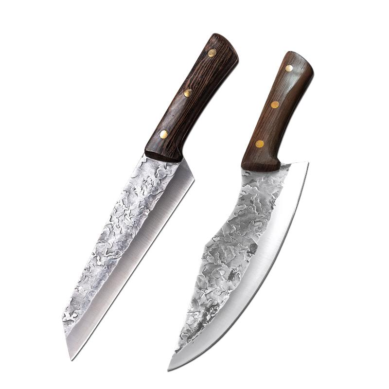Butcher Boning Knives Cleaver Meat Chopping Vegetables Kitchen Knives Hand Forger Blade Chef Knife Stainless Steel Slicing Knife