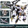 Xuan Card Fighter 2: Blue Lightning Thunder King Flame Dragon Transforming Robot Car Toy