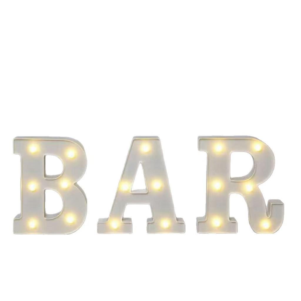 16CM Luminous Letter Light Sign for Party & Festival Decoration