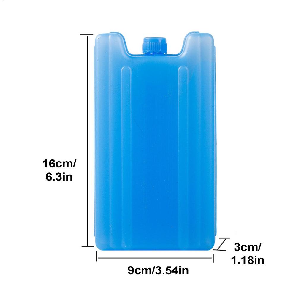Ice Packs For Lunch Boxes Portable Ice Crystal Box For Air Cooler Reusable Freezer Blocks For Air Conditioner Fan Lunch Drinks