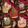 Ten-Color Cartoon Ballpoint Pen - Cute Christmas Gift for Kids and Students
