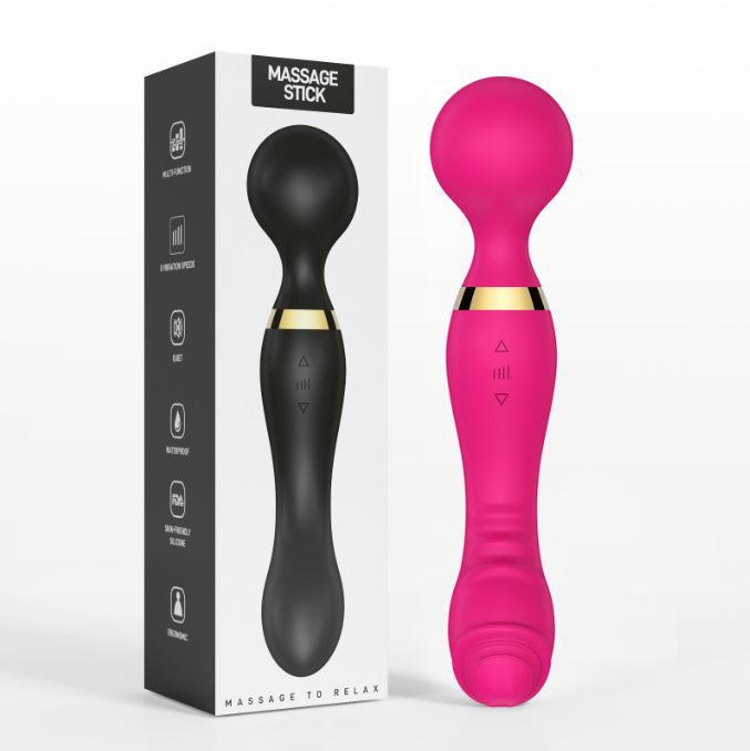 Dual-Head Vibrating Thrusting AV Massager pro ženy