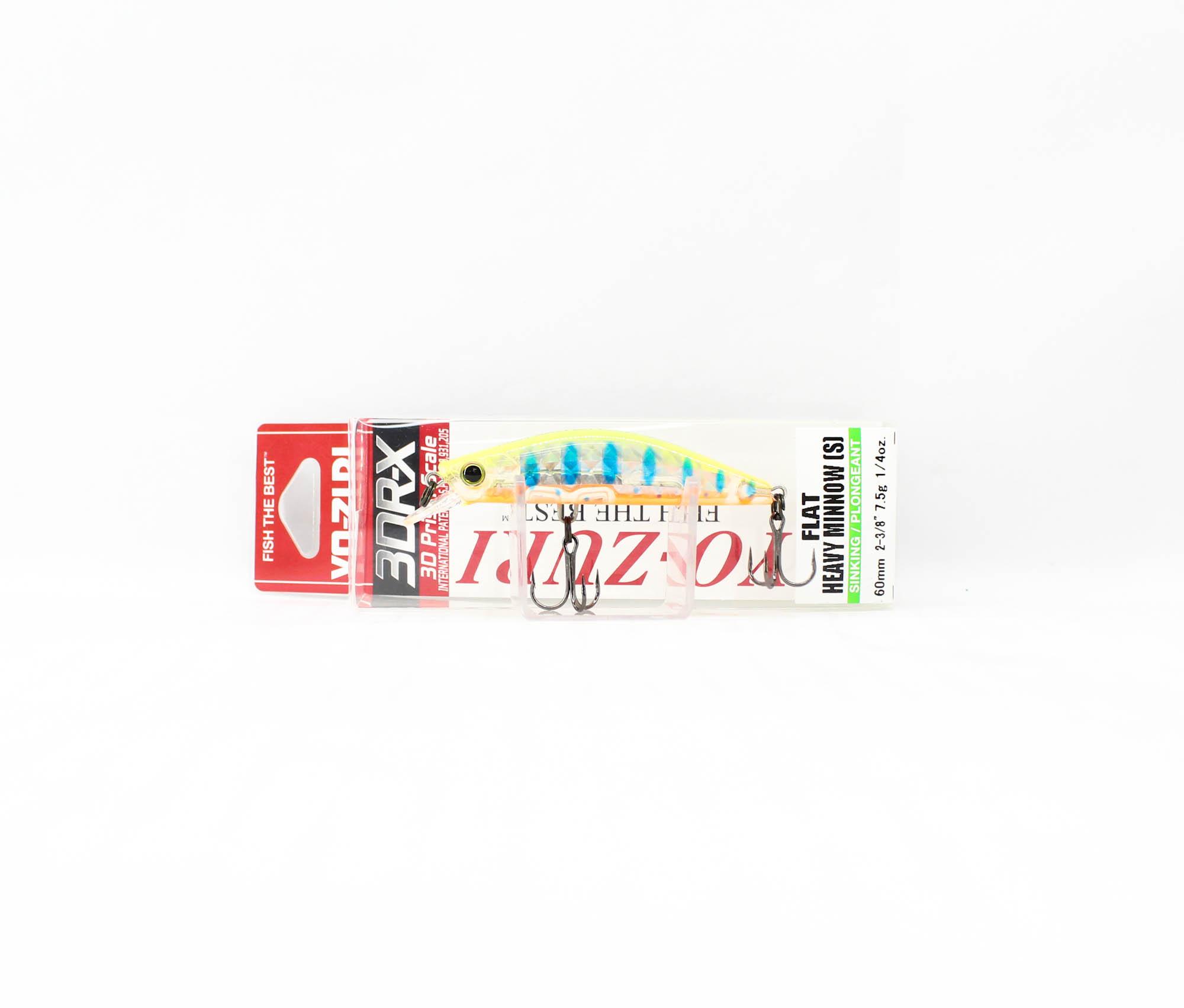 

Yo Zuri 3DR-X Flat Heavy Minnow 60S Sinking Lure R1542-PCBT (4817)