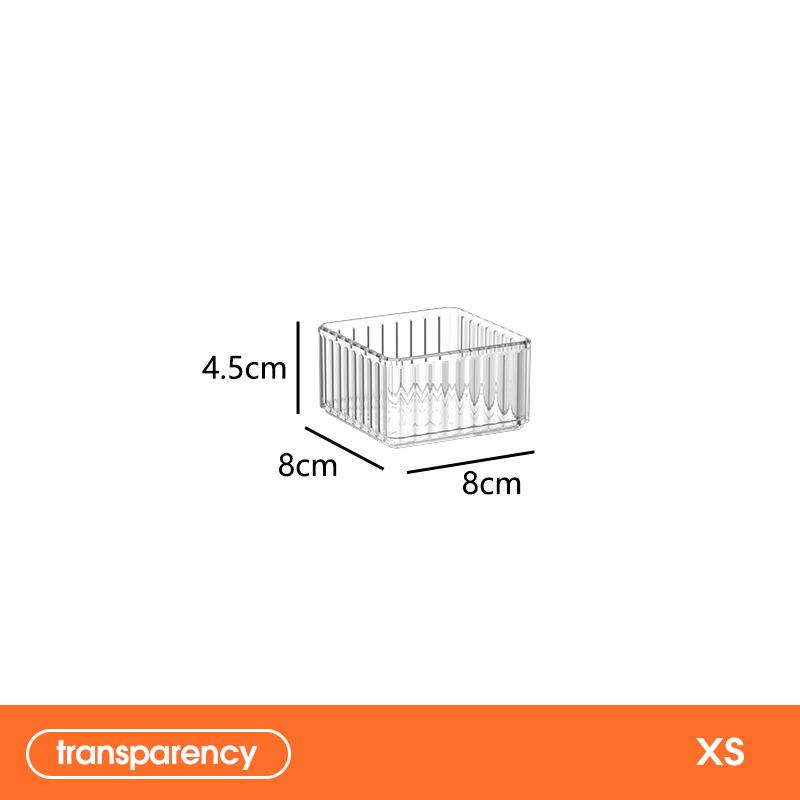 

Роскошный прозрачный органайзер для ухода за кожей и парфюмерии с полкой и ящиком для туалетного столика