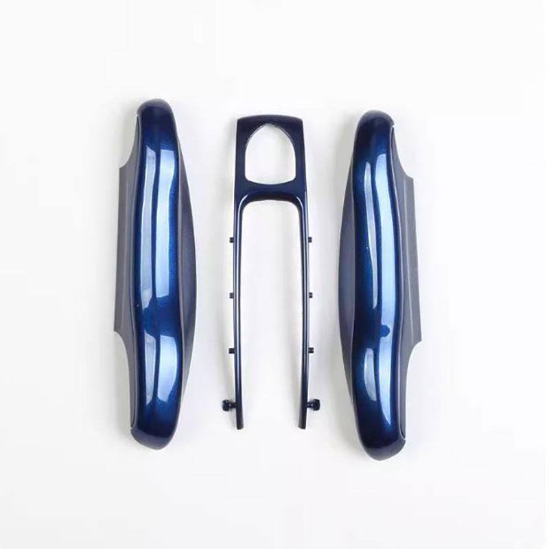 For Gentian Blue Porsche Key Fob Cover, Compatible with Porsche 911 Cayenne Panamera Macan Protector Sleeve Accessories