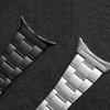 3-Bead Stainless Steel Band for Google Pixel Watch 3 41mm/Watch 2/Watch Removable Links Adjustable Watch Strap