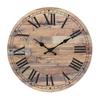 10inch  Manufacturer Factory Price Cheap Wooden Wall Clocks Silent Number Quartz Decorative Home Bedroom Hanging Watch