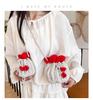 “2025 Women's Wool Knit Mini Bucket Bag - Autumn/Winter Crossbody Shoulder Bag”