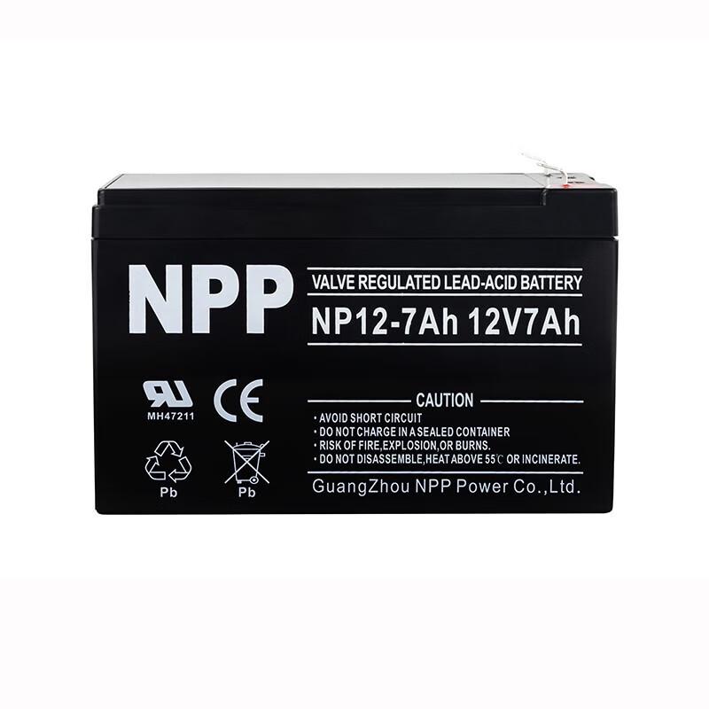 NPP 12V 7AH Sealed Lead-Acid Battery