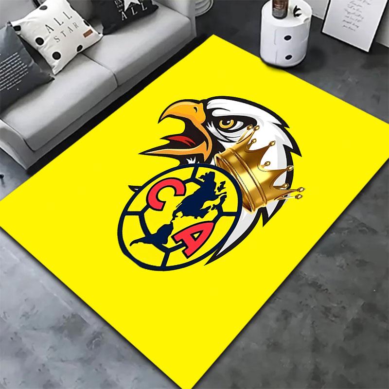 America Football Club Carpet Rug for Living Room Bedroom Home Sofa Decoration,Kids play Non-slip Floor Mat