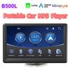 7 Inch Car Mp5 Portable Multimedia Video Player Wireless Carplay Android Auto Bluetooth FM Touch Screen