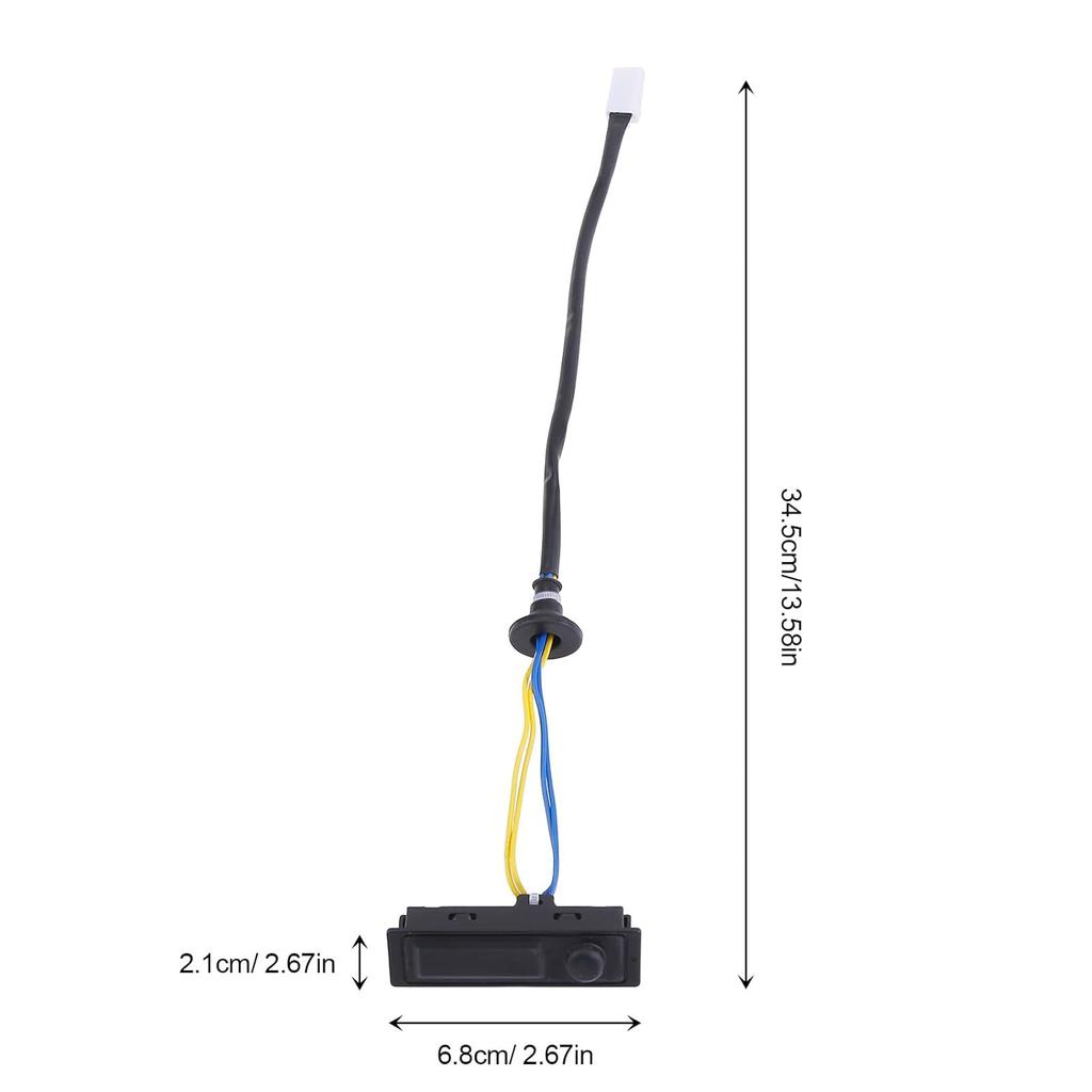 25380-4BA1A Interruptor de Liberação da Tampa Traseira Compatível com Rogue 2.0L 2.5L 2014-2020 Botão da Tampa Traseira Trava do Porta-Malas Substituir 25380-4BA1A Interruptor de Controle da Tampa do Porta-Malas