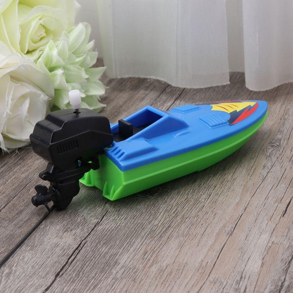 Plastic Classic Gift Ship Boat Clockwork Toy Wind Up Toy Bath Toy