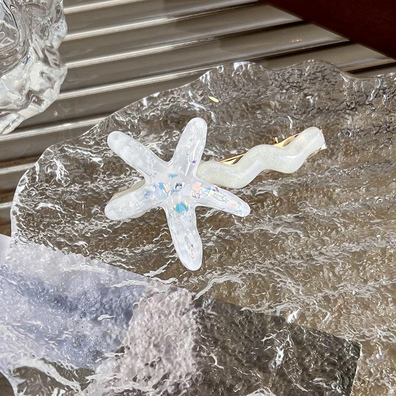 

1/4 Pcs Fashion Sweet Geometric Pentagram Hair Claws For Women Girls Party Hair Accessories