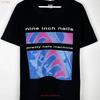 Classic Rock Fan T Shirt Retro Music Top Vintage Washed Designer Clothes Graphic Versatile Unisex Stylish Fashion Soft Slightly