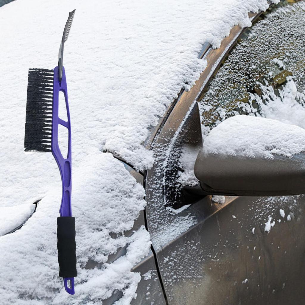 Ice Scraper Auto Glass Snow Shovel Ergonomic Defrost Ice Scraper For Winter Floor Window Driveway Patio Balcony Kitchen Outdoor