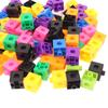 50/100Pcs Home School Preschool Connected Cube Toys For Mathematical Counting Plastic Counting