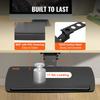 Keyboard Tray under Desk Adjustable Height, Height and Angle Adjustable under Desk Keyboard Tray Slide out, Large 25x9.8 inch Keyboard Holder under
