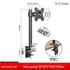 Universal Adjustable LCD Monitor Stand with Telescopic and Rotating Screen Desk Clamp