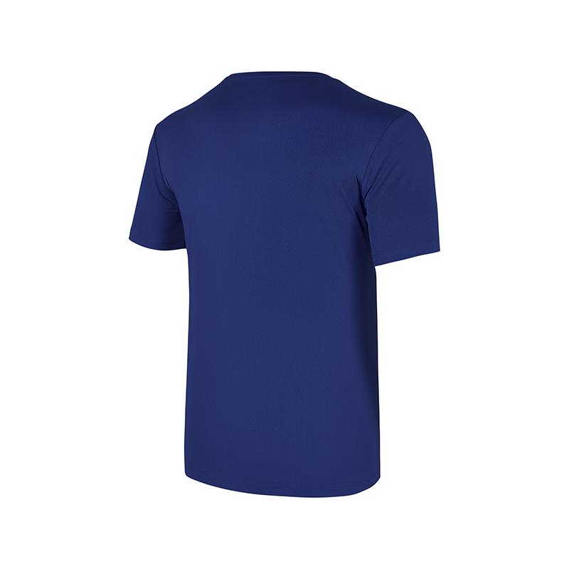 Skechers GODRI Nautical Crew Neck Pullover Versatile Short Sleeve T-Shirt Men Tops Medieval-Blue P222M115-007D
