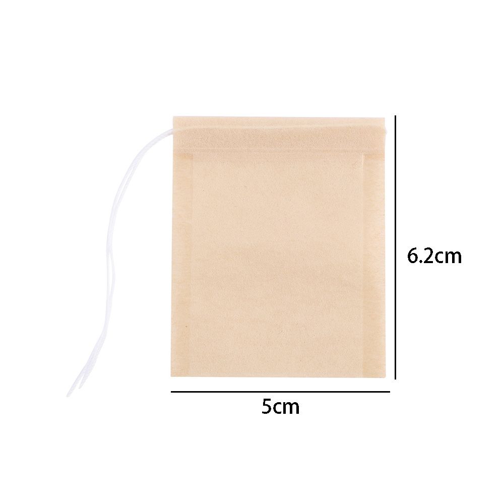 Safe Unbleached With Drawstring Non-toxic Heat Seal For Herb Loose Tea Tea Strainer Filter Bags Coffee Infuser Tea Bag