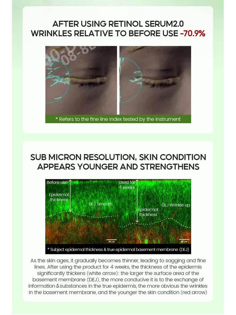 VIBRANT GLAMOUR Retinol Facial Serum - Moisturizing & Hydrating Retinol Serum