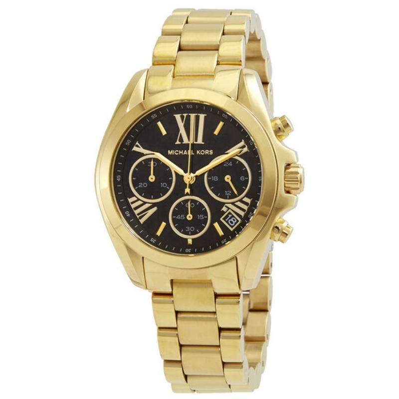 

Michael Kors Bradshaw Chronograph Quartz Black Dial Ladies Watch Item No. MK6959 золотий