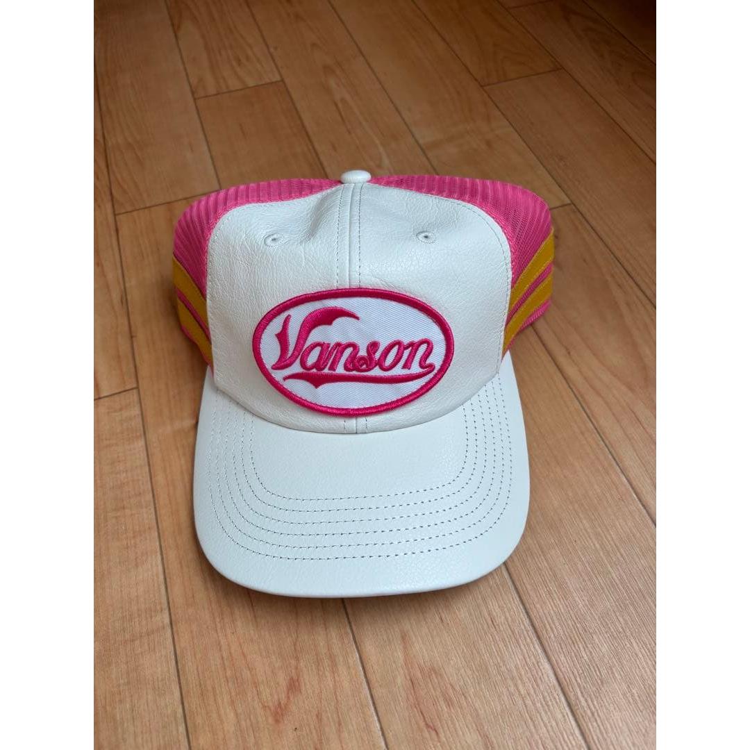 Used Supreme x Vanson Leathers Mesh Back Pink