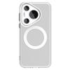 For Huawei Pura 70 Pro Case Cover Pura 70 Pro Capa New Annular Magnetic Matte Clear Wireless Charging Fundas Huawei Pura 70 Pro